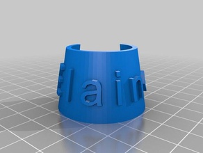 elaine bottle food drink customized 3d print model - Mito3D