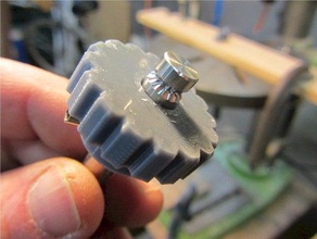 filament drive gear jig 3d Drucker Teile 3d print model - Mito3D