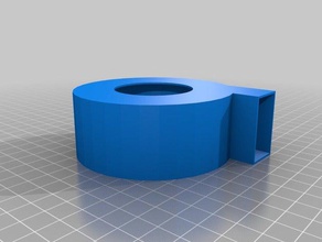 simple le logement de la turbine 3d l'impression 3d print model - Mito3D