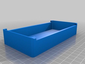 obo customized magnetic hinge box containers 3d print model - Mito3D