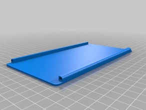 obo maßgeschneiderte magnetische Scharnier-Kasten-Deckel Container 3d print model - Mito3D