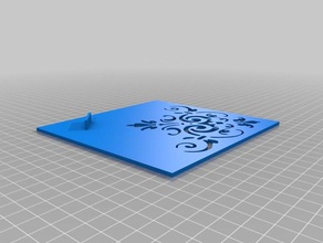 victorian corner 25 thk art tools customized 3d print model - Mito3D