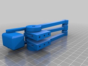 balde de guindaste robótica 3d print model - Mito3D