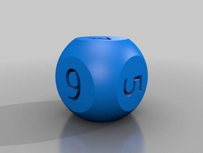 cubo n-5 dadi 3d print model - Mito3D