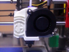 improved holder height adjustable fan duct zonestar p802q 3d printer parts 3d print model - Mito3D