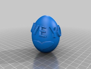 embossed egg art tools customized 3d print model - Mito3D