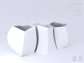 tazas 05 vinculado organización 3d print model - Mito3D