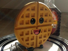mutlu waffle yaratıklar meshmixer işe 3d print model - Mito3D