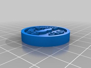 moeda moedas emblemas personalizado 3d print model - Mito3D