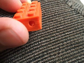 portachiavi lego i helena 3d print model - Mito3D