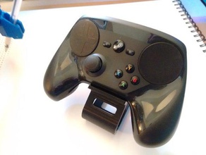 steam controller stand des coins arrondis vidéo jeux jeu 3d print model - Mito3D