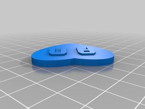 & t coins badges customized 3d print model - Mito3D