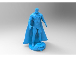 Süpermen heykeller batman vs superman 3d print model - Mito3D