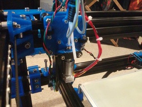d-bot differential ir z-probe bracket 3d printer parts 3d print model - Mito3D