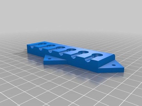 delta del brazo de la plantilla 3d impresora accesorios 3d print model - Mito3D