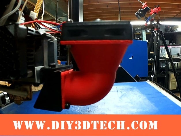 wanhao tevo tarantula 30mm fan 50mm adapter 3d printing customized layer pla printer duplicator i3 3D print model - Mito3D