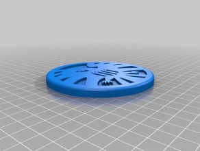 logo a forma di scudo i segni loghi 3d print model - Mito3D