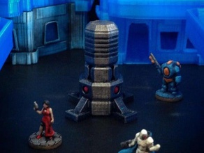 power pylon 15mm scale toys games architecture boardgame boardgames fantasy gaming miniature miniatures rpg science fiction scifi tabletop tech terrain wargame wargames wargaming 3d print model - Mito3D