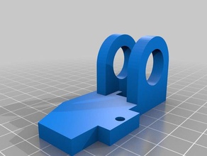sensor mount blueprint 3d printer accessories customized 3d print model - Mito3D