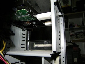 525 35 hdd adaptör inç bilgisayar disk sabit mount 3d print model - Mito3D