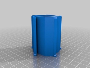 flashforge cola concentrador adaptador 3d de la impresora partes personalizado 3d print model - Mito3D