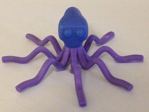 octopus math Kunst 3d print model - Mito3D