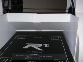 robo3d pulverizador do escudo a impressora os acessórios robo 3d 3d print model - Mito3D