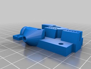 kossel mini carrello quick clip sulla cintura opzionale volo estrusore loop 3d la stampante parti 3d print model - Mito3D