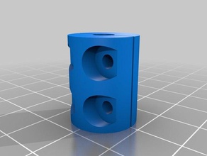5mm achs-verbinder 3d Drucker Teile angepasst 3d print model - Mito3D