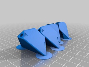 las puntas de alas brujo fantasma props 3d print model - Mito3D