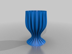 cog-cup Küche Essen vase 3d print model - Mito3D