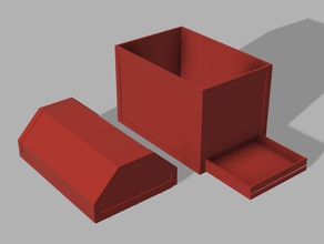cuadro oculto cajón falso fondo los contenedores engranaje piñón de cremallera 3d print model - Mito3D