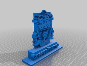 liverpool football club 2 3 d impressão 3d print model - Mito3D