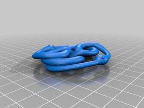 never ending story auryn solido puntelli 3d print model - Mito3D