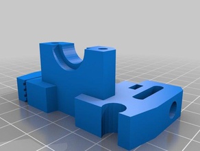 mc7 e3d v6 holder printing 3d print model - Mito3D