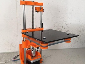 tantillus Blei-Schraube z-Achse gedruckten Fall 3d Drucker Teile acme-Gewindespindel 3d print model - Mito3D