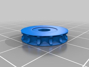 3mm de bola metal la cadena engranaje pequeño 3d impresión polargraph 3d print model - Mito3D