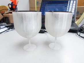wine glass pc speaker audio 3d print model - Mito3D
