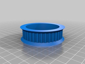 38t polia de correia dentada 3d a impressora partes personalizado 3d print model - Mito3D