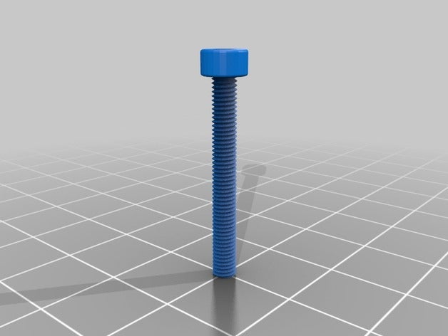 tornillo 3x25 di ingegneria personalizzato 3D print model - Mito3D