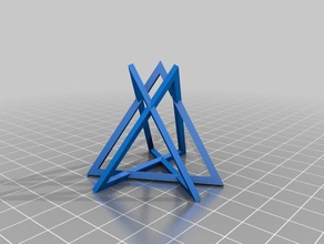 openscad triangle pattern experiment math art customizer 3d print model - Mito3D