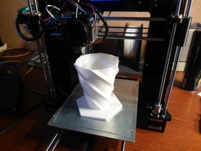 parametrik vazo dekor 3d print model - Mito3D