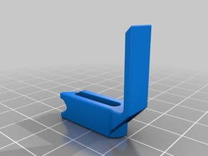 clip rejilla ventilaci&oacuten chrysler voyager automotive 3d print model - Mito3D