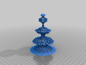 structure de la lampe 3d l'impression 3d print model - Mito3D