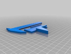 my customized calipers12cm tools 3d print model - Mito3D