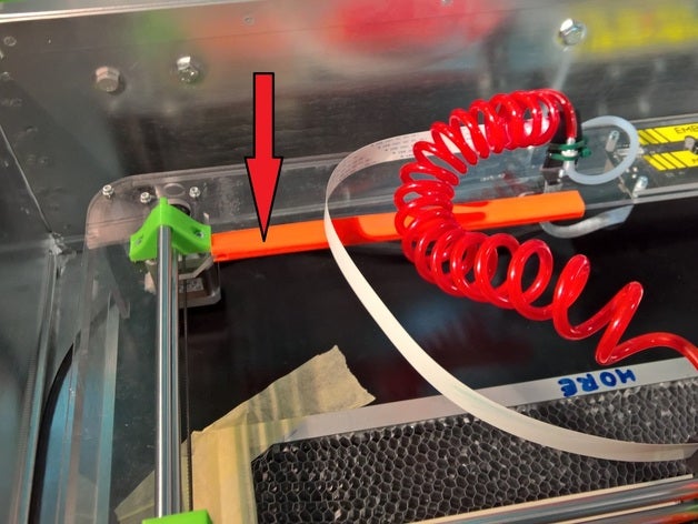 cable de cinta protección emblaser partes 3D print model - Mito3D