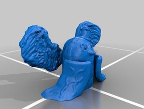 pinguim de fadas arte 3d print model - Mito3D