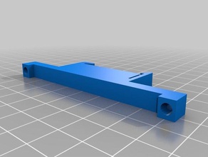 my customized pcb din rail mounting 80 electronics 3d print model - Mito3D