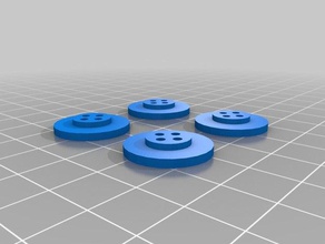 buttons accessories 3d print model - Mito3D
