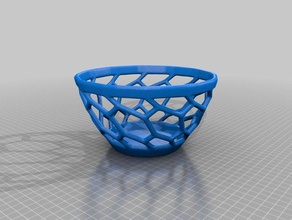 membranas tigela decoração 3d print model - Mito3D
